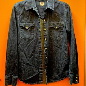 Genuine Levi’s Raw Denim Button down